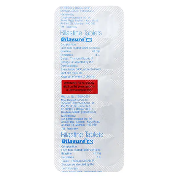 Bilasure 40 Tablet